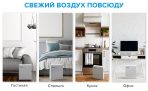 Очищувач повітря smart Levoit lV-H131S, 50 м², 230 м³/год, справжній HEPA-фільтр 3 в 1, активоване вугілля, датчик якості повітря, автоматичний режим, сенсорний екран панелі керування,+ додатковий фільтр