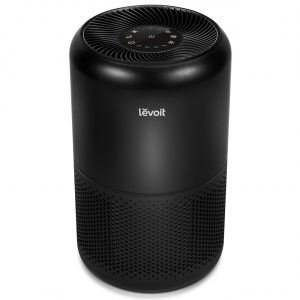 Очищувач повітря levoit CORE 300 Black, 40 м², 187 м³/год, справжній HEPA-фільтр 3 в 1, активоване вугілля, датчик стану фільтра, автоматичний режим, сенсорний екран панелі керування