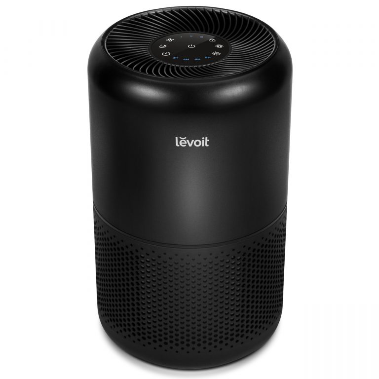 Очищувач повітря levoit CORE 300 Black, 40 м², 187 м³/год, справжній HEPA-фільтр 3 в 1, активоване вугілля, датчик стану фільтра, автоматичний режим, сенсорний екран панелі керування