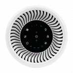 Очищувач повітря Levoit Core 200S Wi-Fi, фільтр 3 в 1 True HEPA, активоване вугілля, дистанційне керування, супер тихий, сенсорний екран, Білий