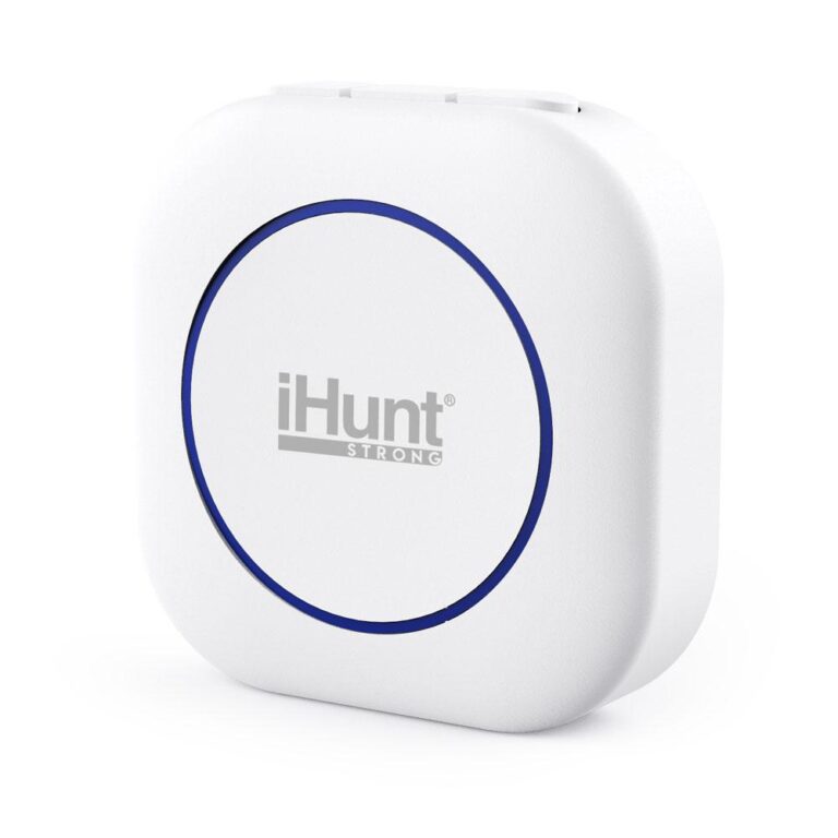 Домофон з розумною камерою iHunt Smart Doorbell WIFI White