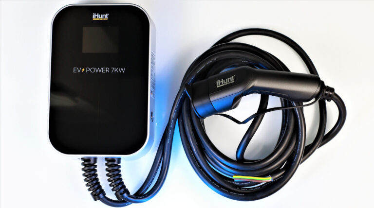 Зарядна станція для електромобілів IHunt EV POWER 7 кВт (220 В) кабель «Тип 2»
