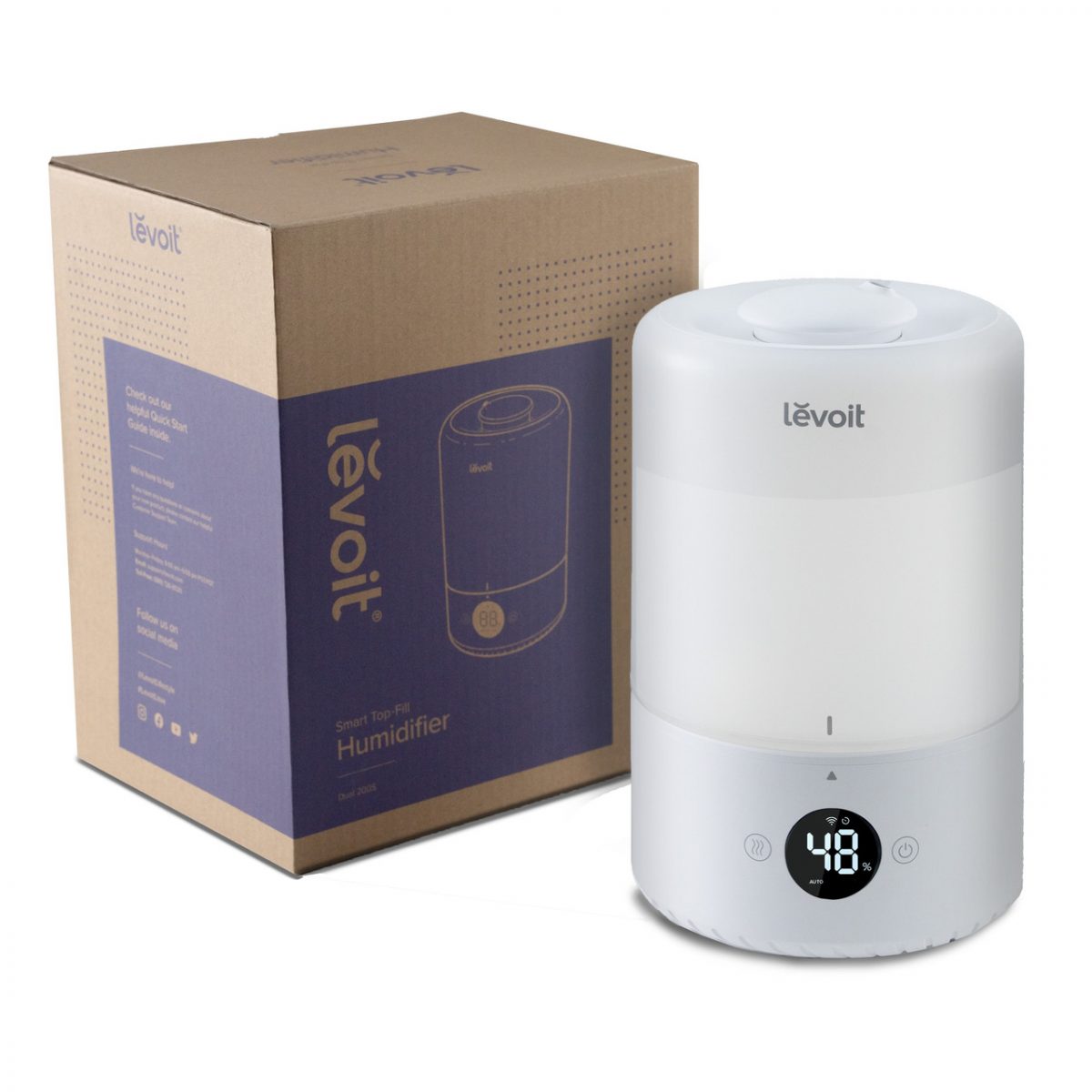 Зволожувач повітря LEVOIT Dual 200S Smart Top-Fill