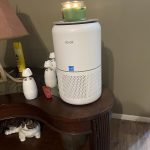 Очищувач повітря levoit CORE 300 White, 40 м², 187 м³/год, справжній HEPA-фільтр 3 в 1, активоване вугілля, датчик стану фільтра, автоматичний режим, сенсорний екран панелі керування