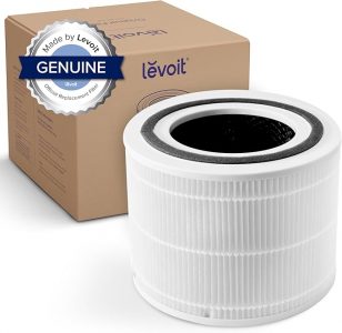 Фільтр core 300-rf для очисника повітря levoit 300,3 в 1: попередній, hepa, фільтр вуглецевий