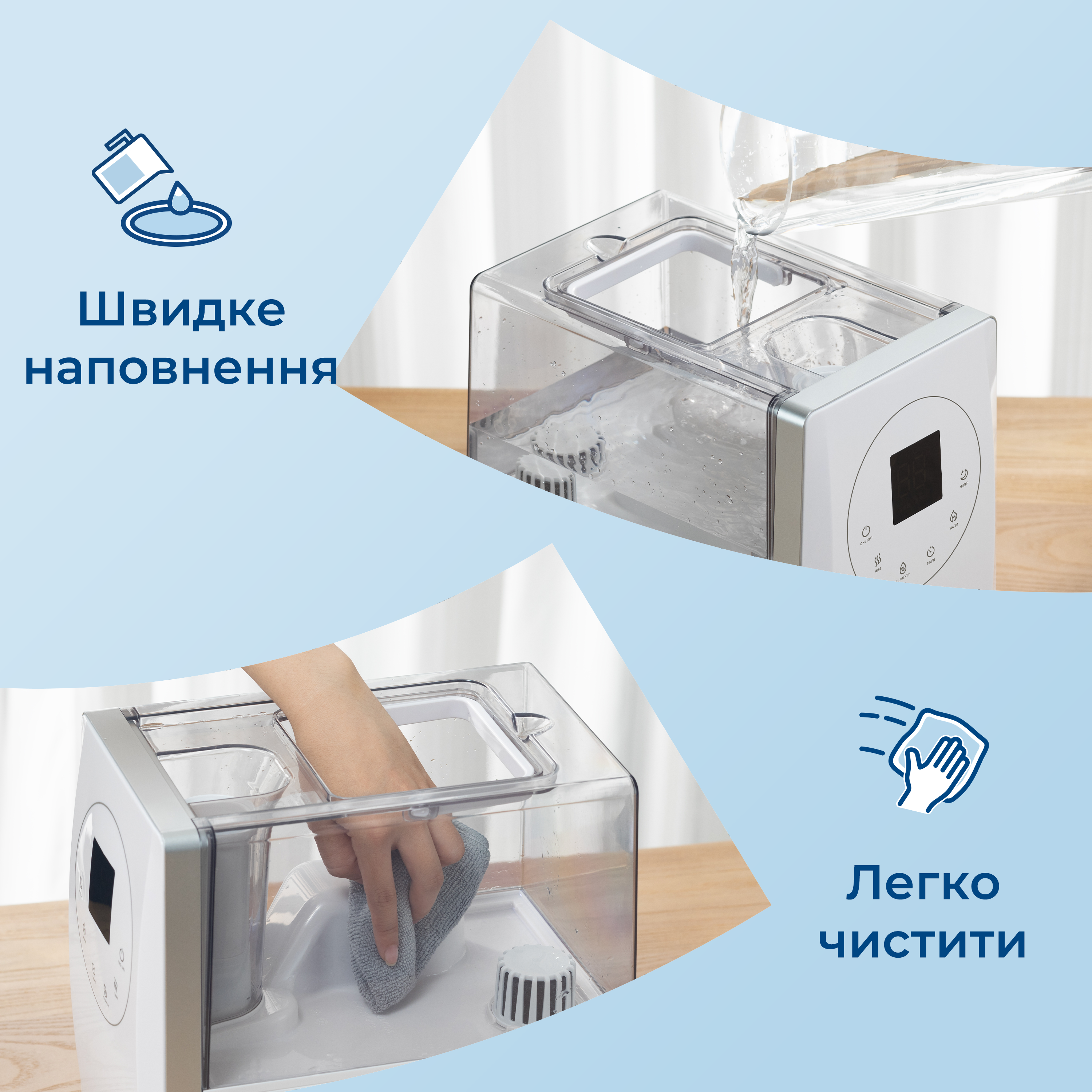 Зволожувач повітря з дистанційним керуванням Levoit LV600S