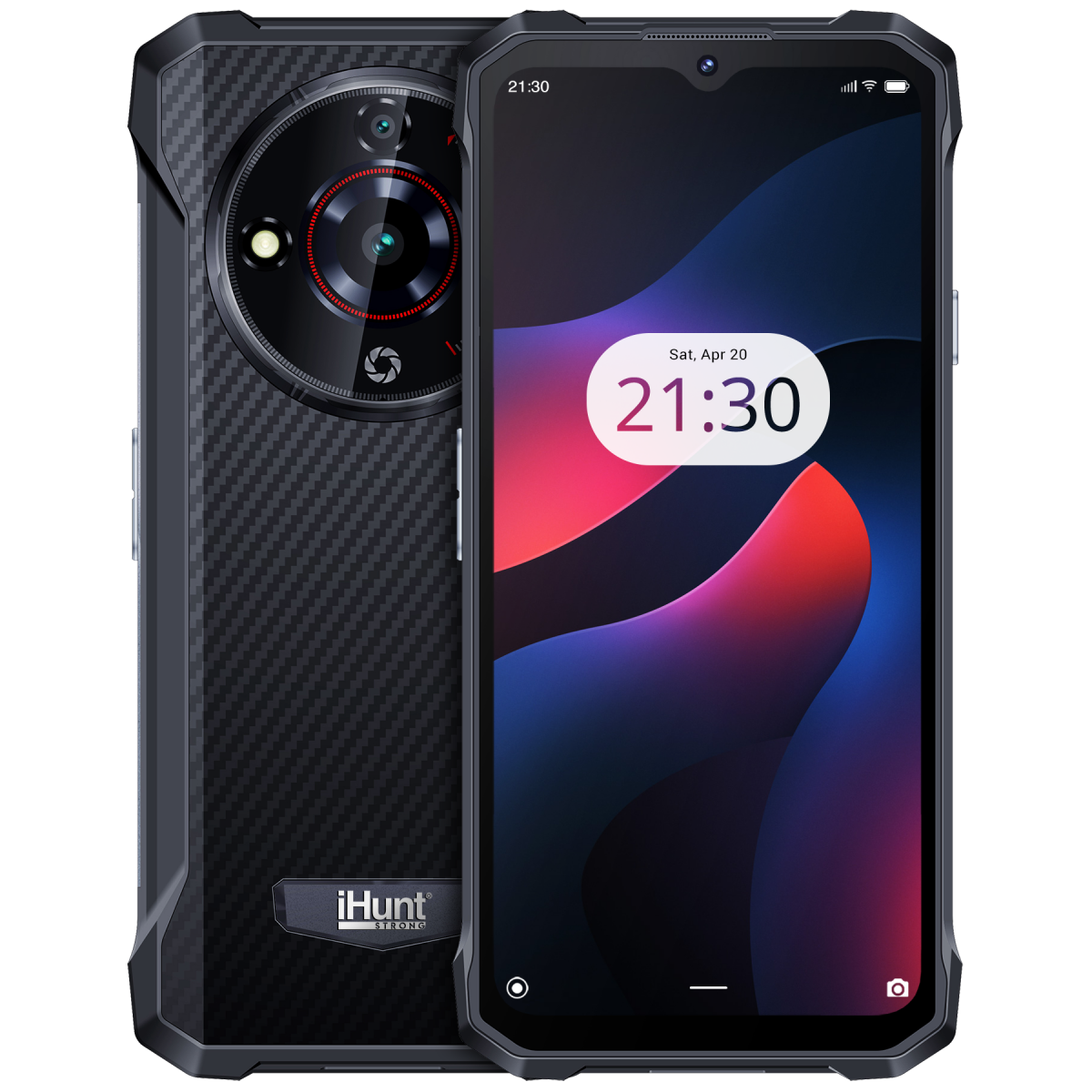 Протиударний cмартфон iHunt Titan P8000 Ultra Carbon - SLIM - 8/128 Гб, 6280 мАг
