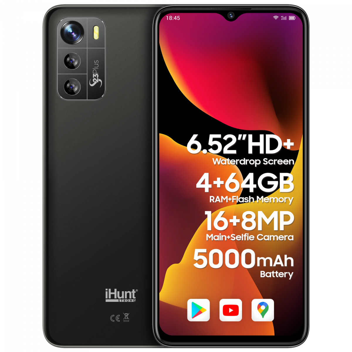 Смартфон iHunt S23 Plus – 4/64 Гб, 5000 мАг
