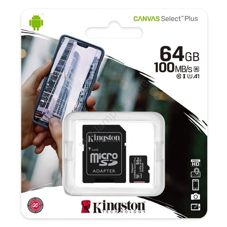 Карта пам'яті MicroSD 64 ГБ
