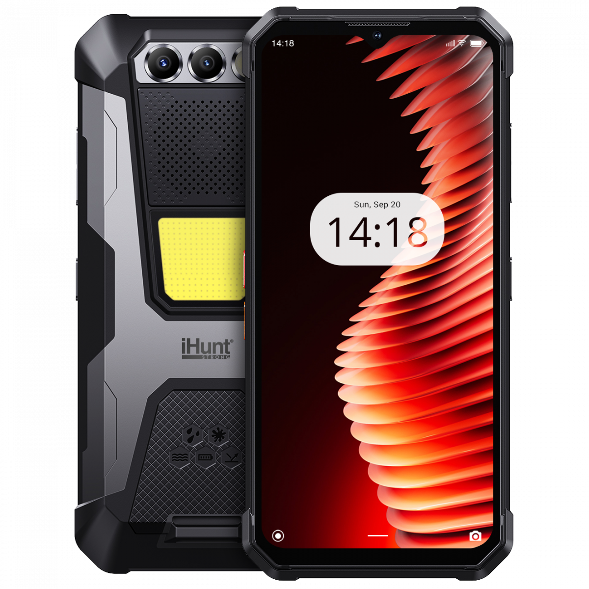 Протиударний cмартфон iHunt Titan Music P22000 ULTRA – 12000м/Аг, 16/256 Гб