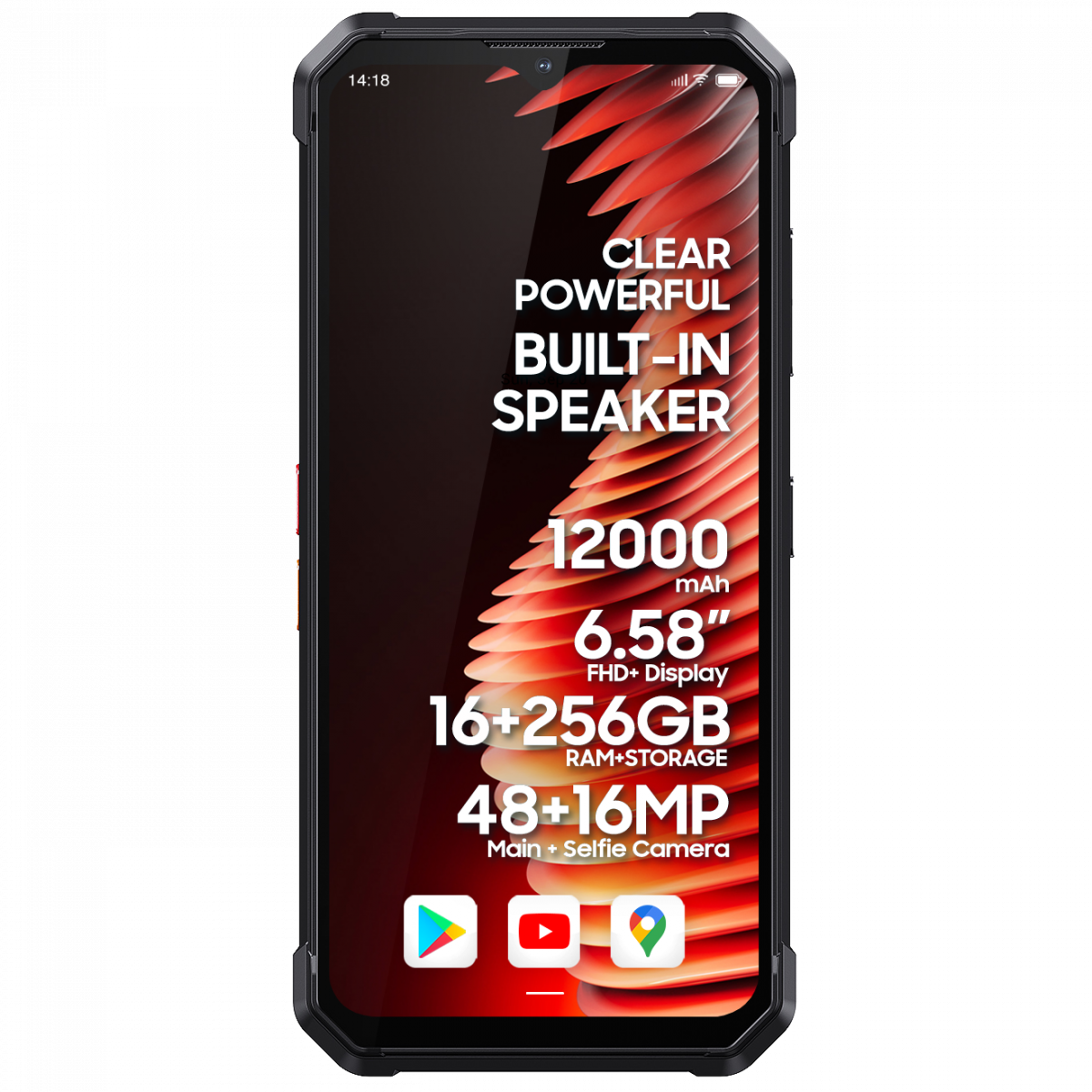 Протиударний cмартфон iHunt Titan Music P22000 ULTRA – 12000м/Аг, 16/256 Гб