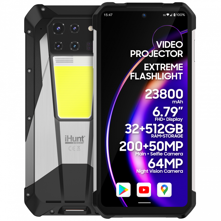 Протиударний cмартфон iHunt Tank 3 PRO – 32/512 Гб, 23800мАг