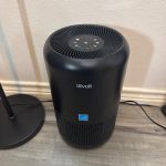 Очищувач повітря levoit CORE 300 Black, 40 м², 187 м³/год, справжній HEPA-фільтр 3 в 1, активоване вугілля, датчик стану фільтра, автоматичний режим, сенсорний екран панелі керування