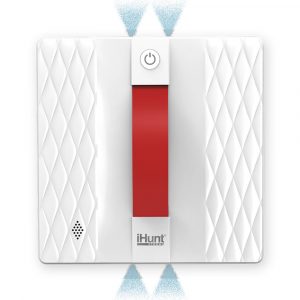 Робот для мытья окон iHunt Window 5 SUPREME 4X Spray, 4 сопла, мощность 3400 Па, управление через телефон и пультом, белый