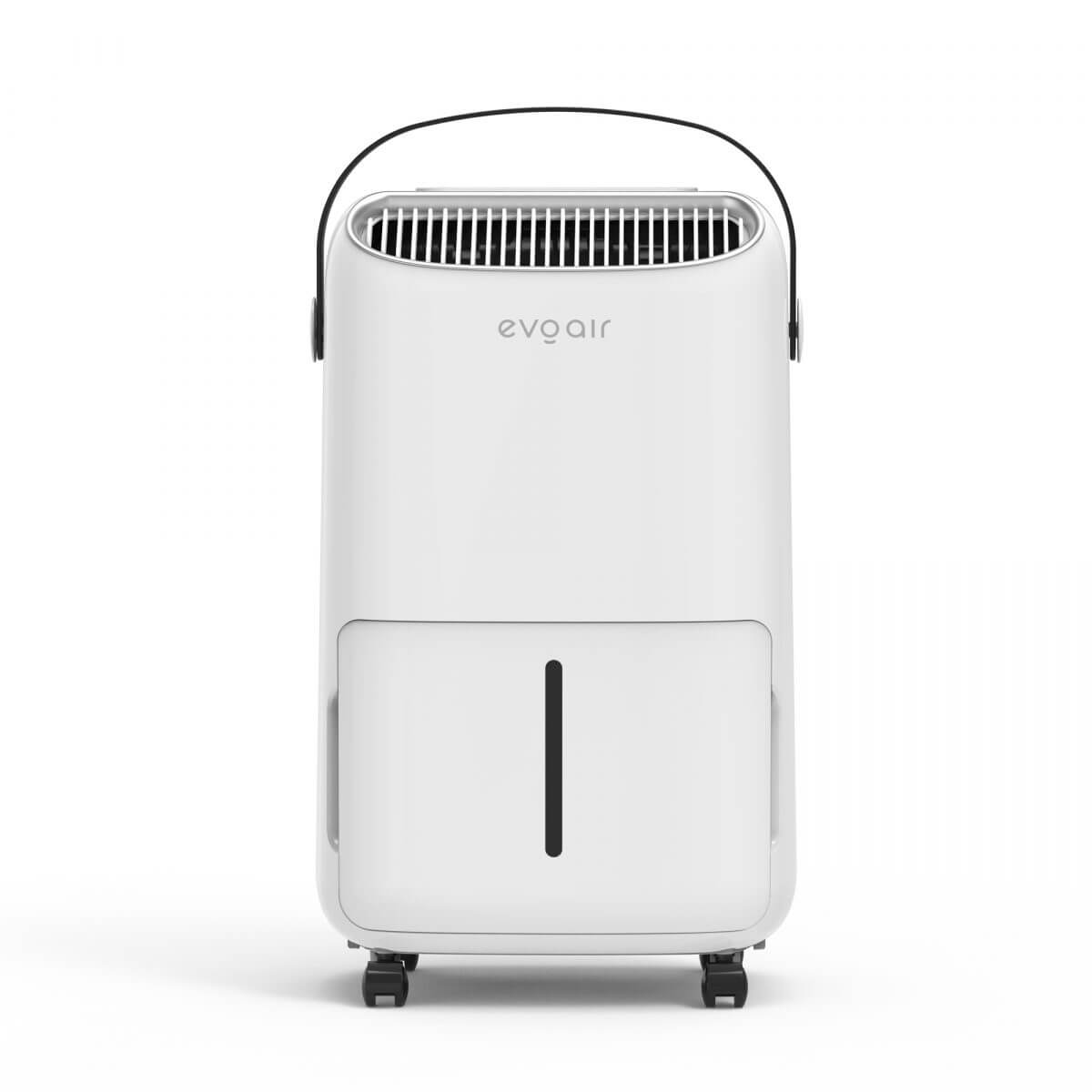 Осушувач повітря EvoAir NovaDry 12 Smart 12л/24год датчик вологості іонізація УФ-лампа сушіння одягу білий колір, чорний ремінець