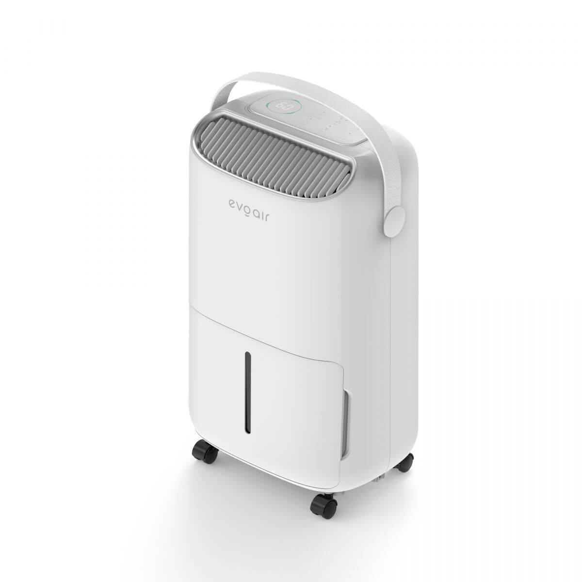 Осушувач повітря EvoAir NovaDry 12 Smart 12л/24год датчик вологості іонізація УФ-лампа сушіння одягу резервуар 2,5л білий, кремовий ремінець