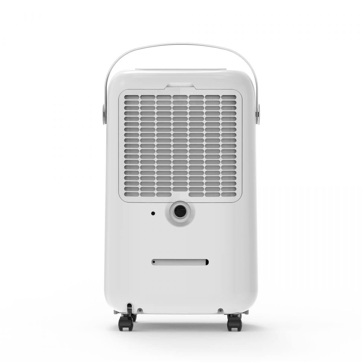 Осушувач повітря EvoAir NovaDry 12 Smart 12л/24год датчик вологості іонізація УФ-лампа сушіння одягу резервуар 2,5л білий, кремовий ремінець
