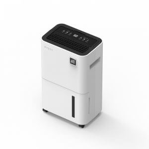 Осушувач повітря EvoAir OptiDry 16 16л/24год датчик вологості функція пам'яті сушіння одягу резервуар 2л цифровий дисплей білий