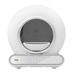 Автоматичний туалет розумний лоток для котів iHunt Smart Cat Litter V2, Wi-Fi, об'єм туалету 65 л, сенсор руху, мобільний додаток, іонізація