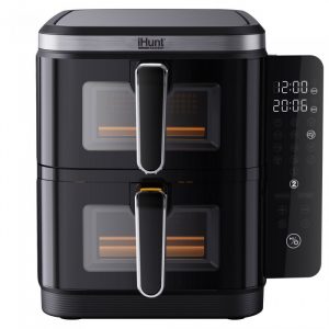 Фритюрниця з гарячим повітрям iHunt Bro Air Fryer 11L Dual Stack
