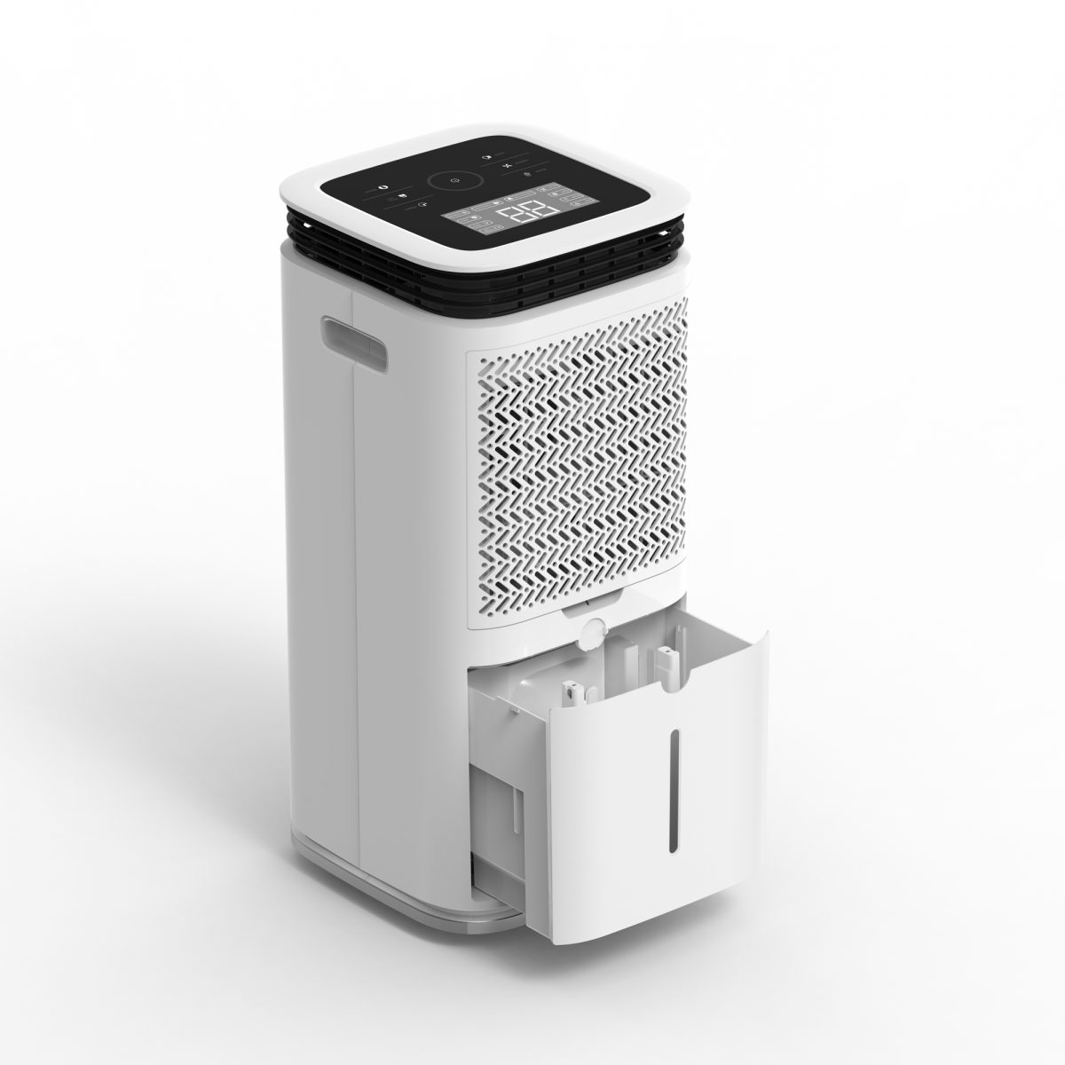Осушувач повітря evoair, FlexyDry 22 Smart, датчик вологості 22 л/24 год, функція іонізації, сушіння білизни, резервуар 4,5 л