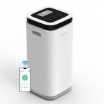 Осушувач повітря evoair, FlexyDry 22 Smart, датчик вологості 22 л/24 год, функція іонізації, сушіння білизни, резервуар 4,5 л