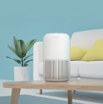 Очисник повітря Evoair YuvoSpin з УФ-C лампою, True HEPA фільтром, 4 швидкості, нічний режим, білий